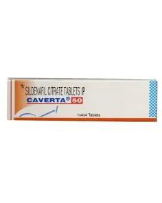 Caverta 50mg with Sildenafil Citrate