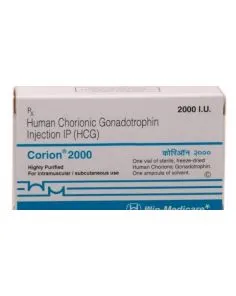 Corion 2000 i.u. with Human chorionic gonadotropin