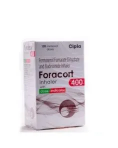 Foracort Forte Inhaler 12/400 mcg (120 mdi) with Budesonide + Formoterol Fumarate