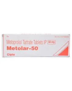 Metolar 50mg with Metoprolol