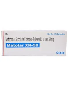 Metolar XR 50mg with Metoprolol