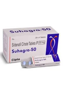 Suhagra 50mg with Sildenafil Citrate