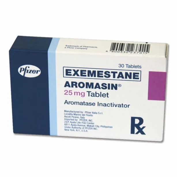 Aromasin 25 mg with Exemestane
