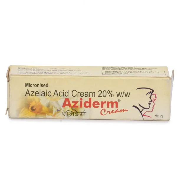 Aziderm Cream 20 % (15gm) with Azelaic Acid