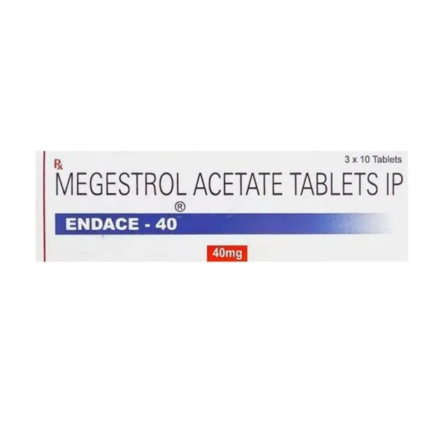 Endace 40mg with Megestrol Acetate