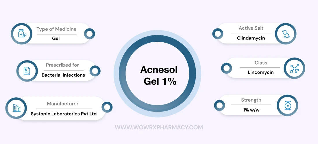 Acnesol Gel 1% (20gm)