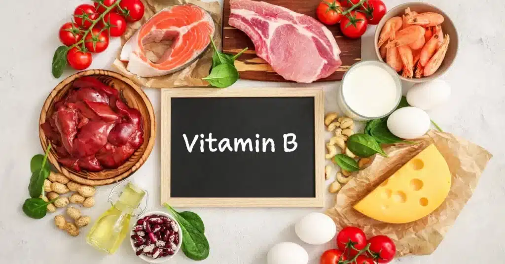 Lack of vitamin B