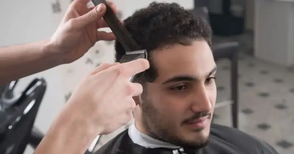 Tapered haircut