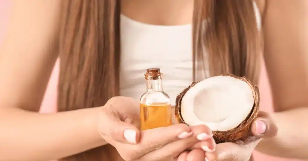 Coconut oil for hair growth