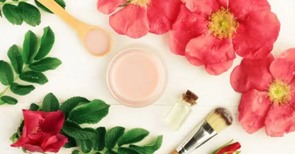 Coconut oil and Hibiscus hair mask