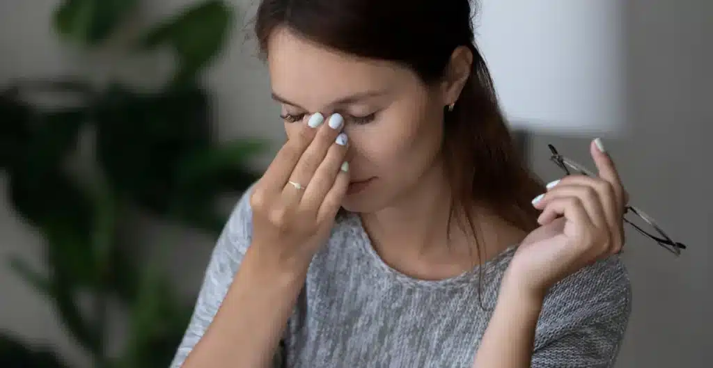 Eye massage