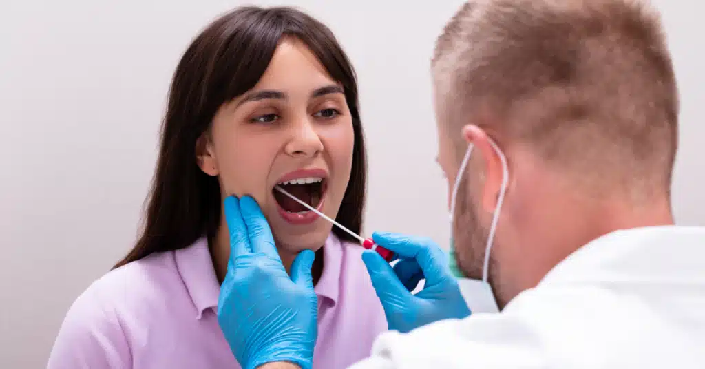 Saliva test