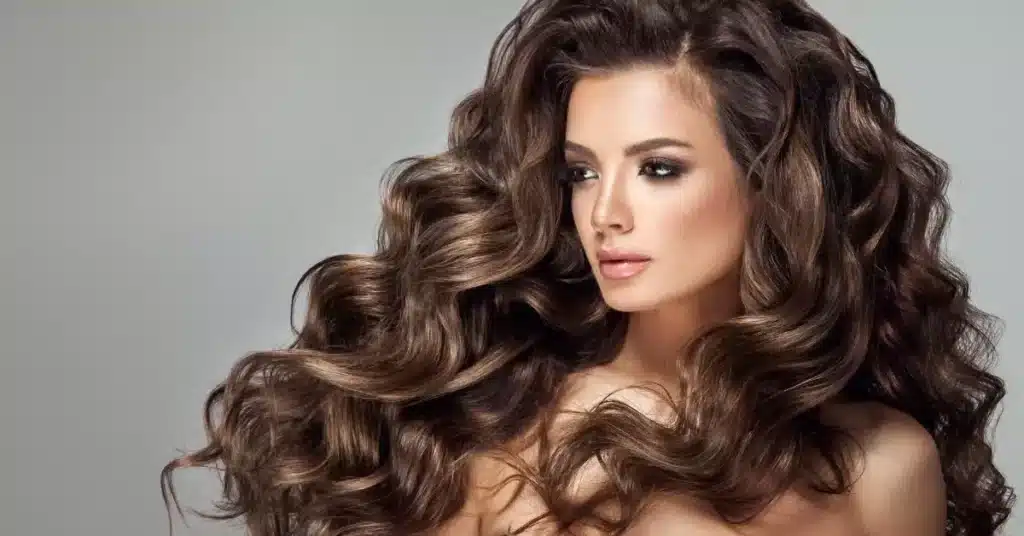 Coarse hair are heavier 