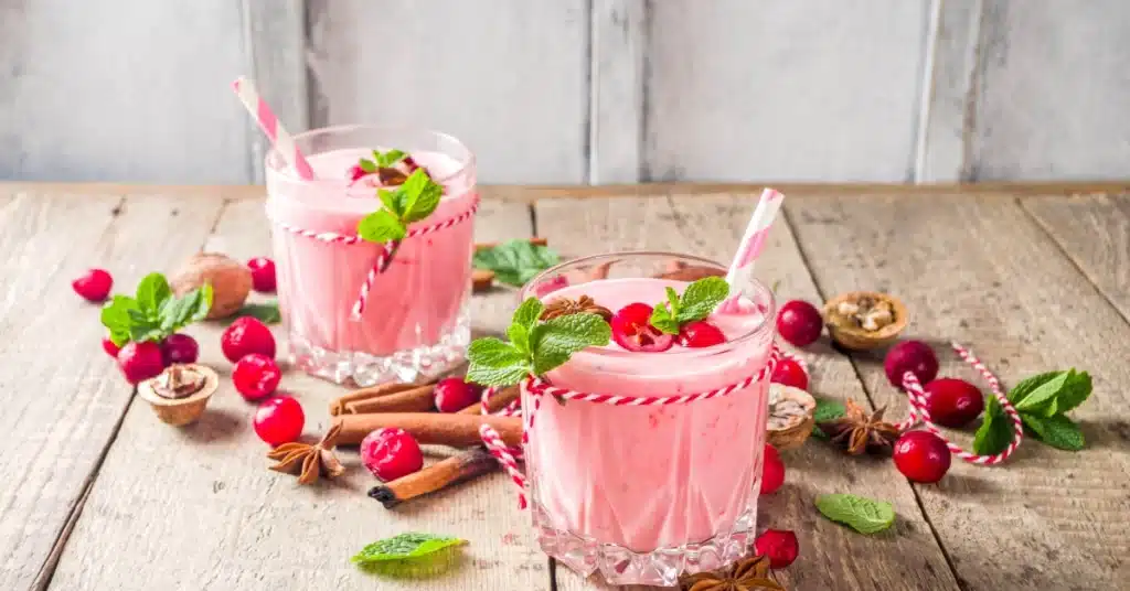 Cranberry Smoothies