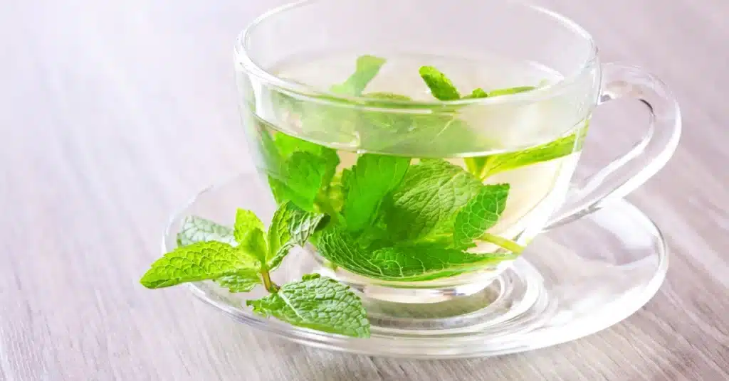 Peppermint tea