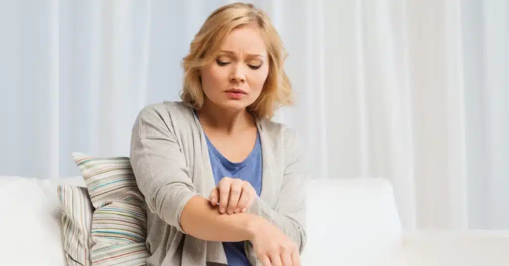 middle aged woman menopause
