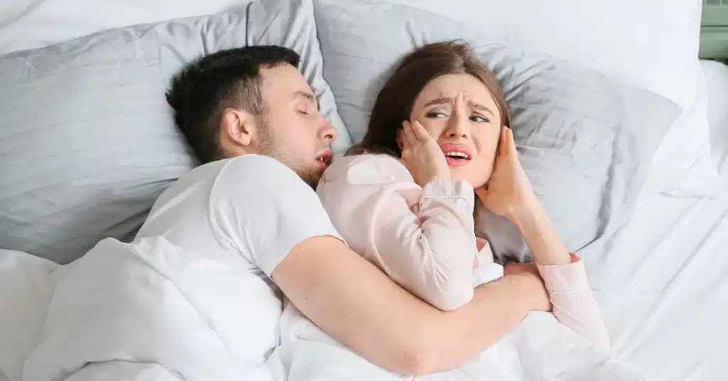 woman irritated